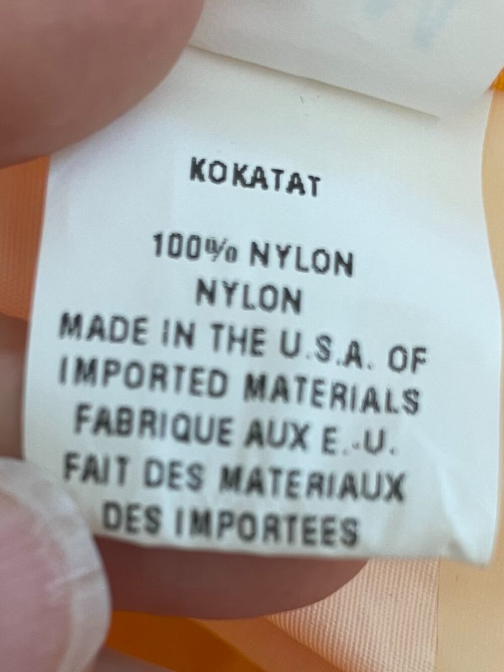 Kokatat Stoke High Performance Dry Top Style 24422 100% Nylon Orange Black Sz M - Picture 12 of 14
